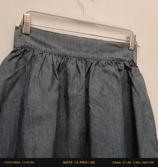Falda vaquera Stradivarius