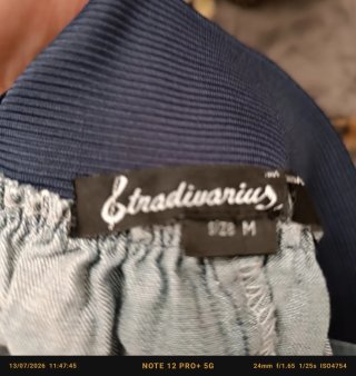 Falda vaquera Stradivarius