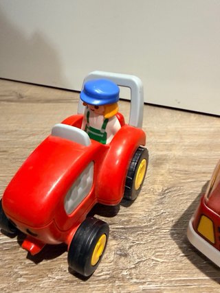Lego Duplo Camión Bomberos y Tractor