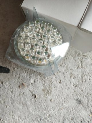 20 x Foco LED GU10 Blanco Cálido