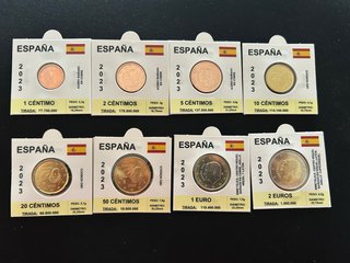 Serie completa españa 2023 SIN CIRCULAR