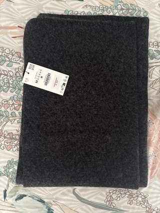 Nueva!!! Bufanda Zara gris