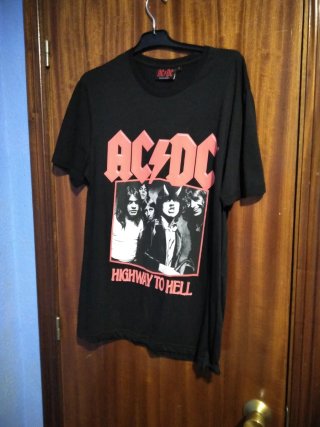 Camiseta AC/DC Highway to Hell Talla M