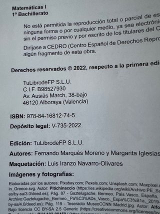 MATEMÁTICAS I