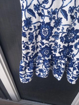 Vestido estampado floral Zara