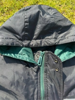 Chaqueta Nike Retro Negra y Verde