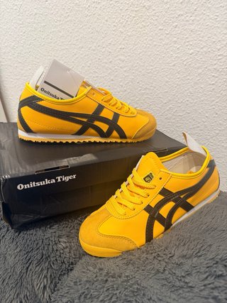Onitsuka Tiger Zapatillas Amarillas y Negras
