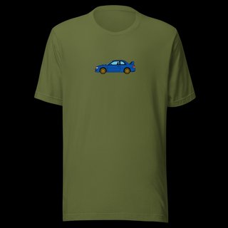 Camiseta hombre coche varios colores. Sin estrenar