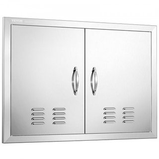 Puerta de acceso para BBQ, puerta doble para cocin