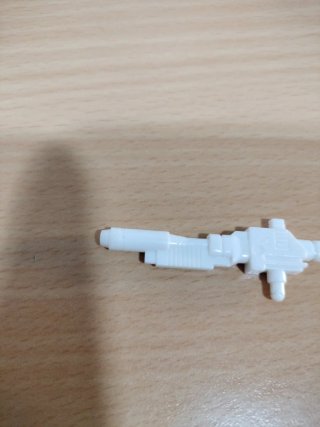 Rifle bianco per figura Transformers G1 Sideswipe