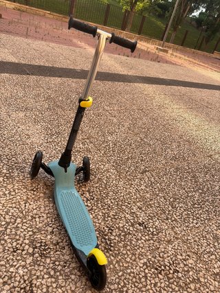 Patinete infantil 3 ruedas azul