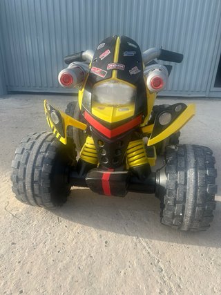 Quad infantil a batería amarillo