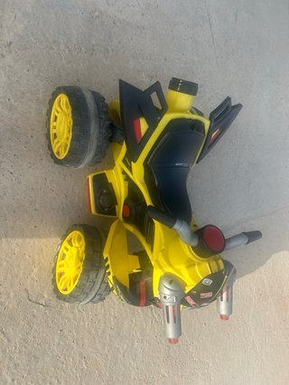Quad infantil a batería amarillo
