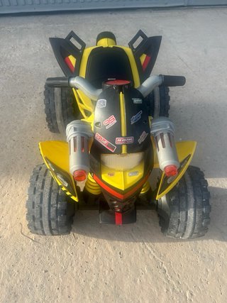 Quad infantil a batería amarillo