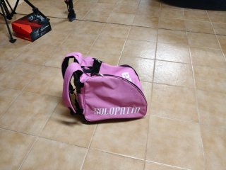 Bolsa con ruedas para patines
