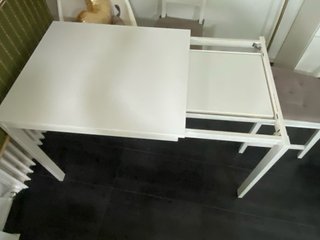 Mesa comedor extensibles Ikea verde