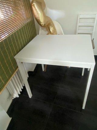 Mesa comedor extensibles Ikea verde