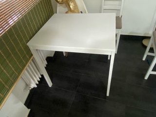 Mesa comedor extensibles Ikea verde