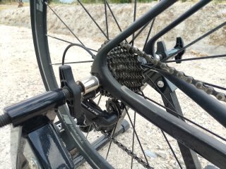 Bicicleta de carbono Megamo