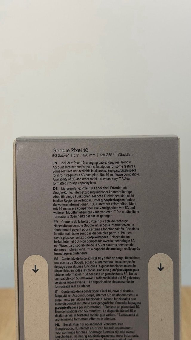 Google Pixel 10 128GB Lacrado
