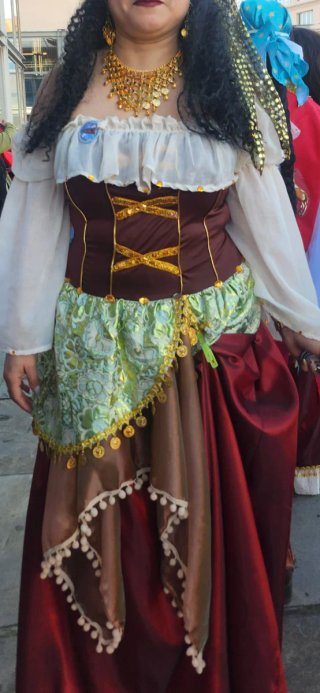 Disfraz Gitana Talla Única