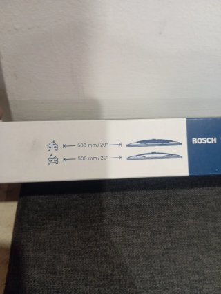 Escobillas Bosch Twin Spoiler 500mm (2x)