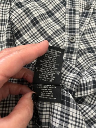 Camisa Polo Jeans Ralph Lauren Talla S