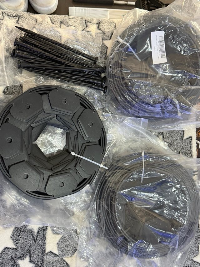 Bordura Jardín Flexible 5m Negra