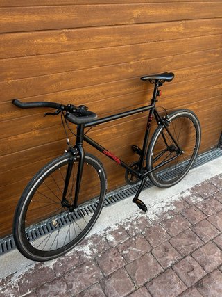 Bicicleta Fixie Negra Poco Usada