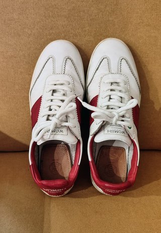 Zapatillas premium Piel Womsh Made in Italy T-45