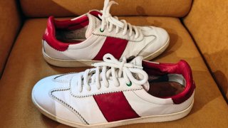 Zapatillas premium Piel Womsh Made in Italy T-45
