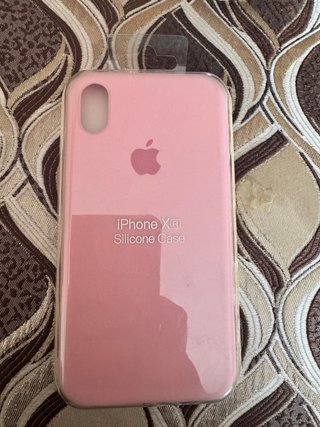Funda iPhone XR Rosa Silicona Apple