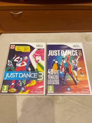 Pack 5 Juegos Wii: JustDance, Mariokart, CodeLyoko