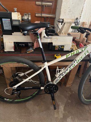 Bicicleta Mondraker Blanca Aluminio