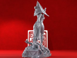 Figura Resina She Pyramid Head, Silent Hill 1/8