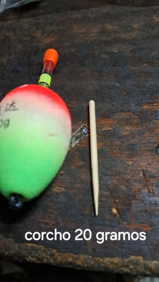 Corcho de pesca 30 gramos 2 unidades