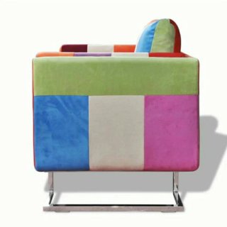 Sillón patchwork multicolor