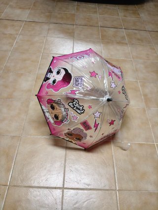 Paraguas LOL Surprise Transparente