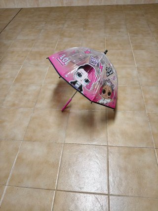 Paraguas LOL Surprise Transparente
