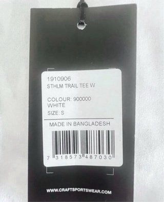 Talla S. Camiseta manga corta de mujer CRAFT