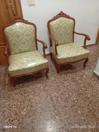 2 Sillones Individuales Tapizados