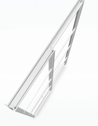 Estructura rieles puertas correderas aluminio