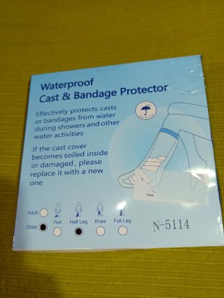 impermeable pierna escayola