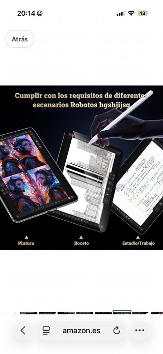 Stylus per iPad con punte