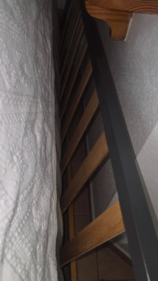 Sofá Cama Madera y Tela