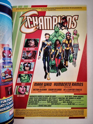 Champions 1 , vol. 2 – Marvel Comics USA 2016