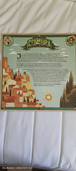 Juego de mesa Coímbra sin destroquelar