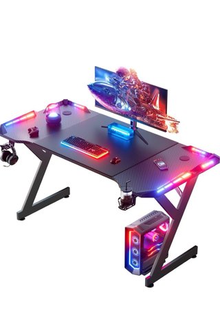 Escritorio Gaming con RGB