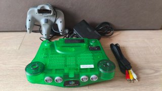 Console Nintendo 64 Verde Trasparente