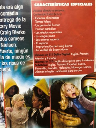 Confezione 5 Film Scary Movie DVD Nuovi